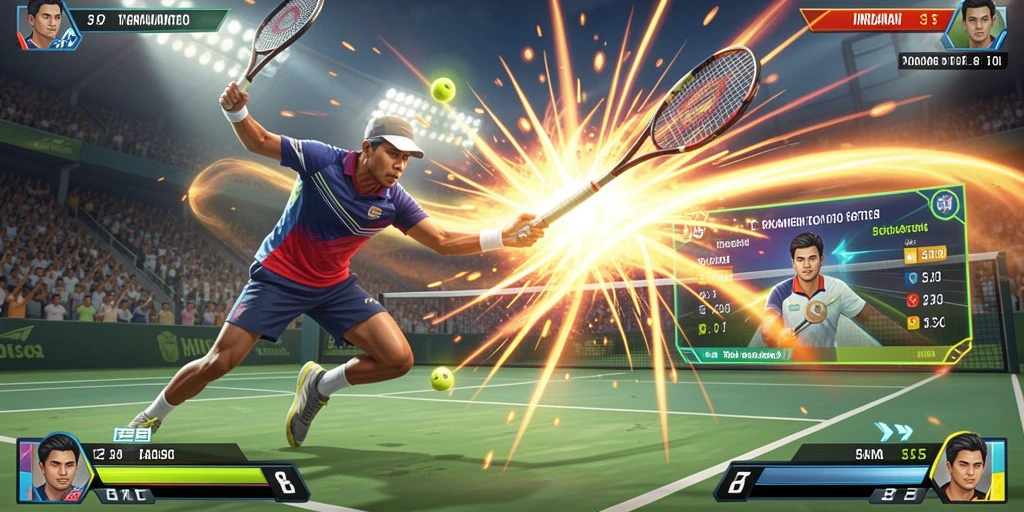 Screenshot misi multiplayer dengan teman-teman.