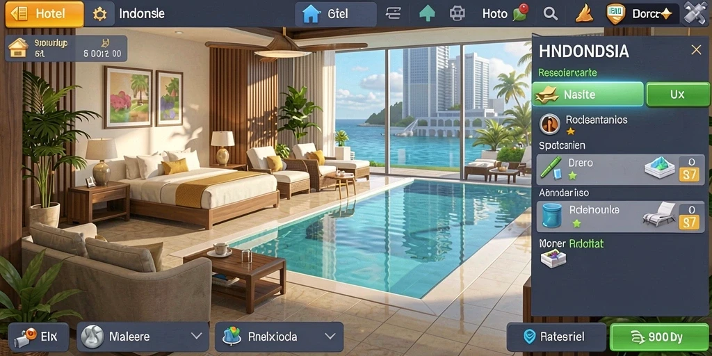 Screenshot menunjukkan interaksi seru antara pemain dengan NPC.