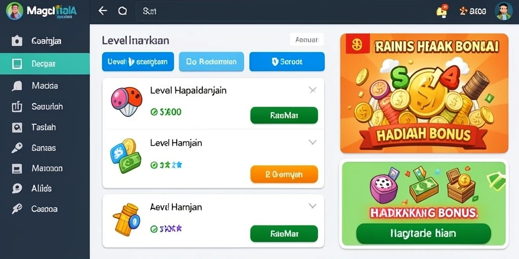 Latar yang indah dengan berbagai tantangan.