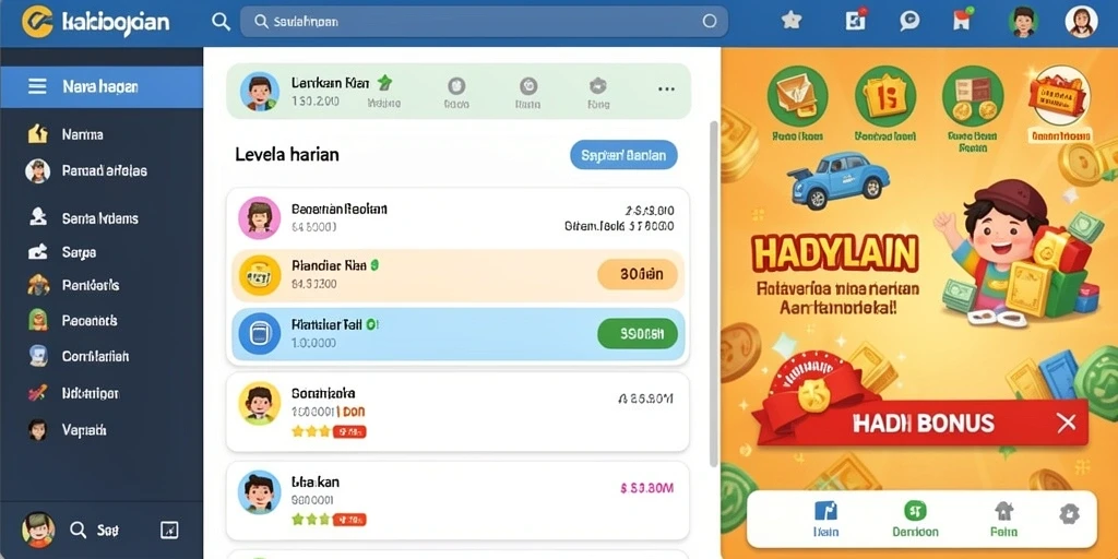 Pengalaman bermain yang menyenangkan dan menantang.