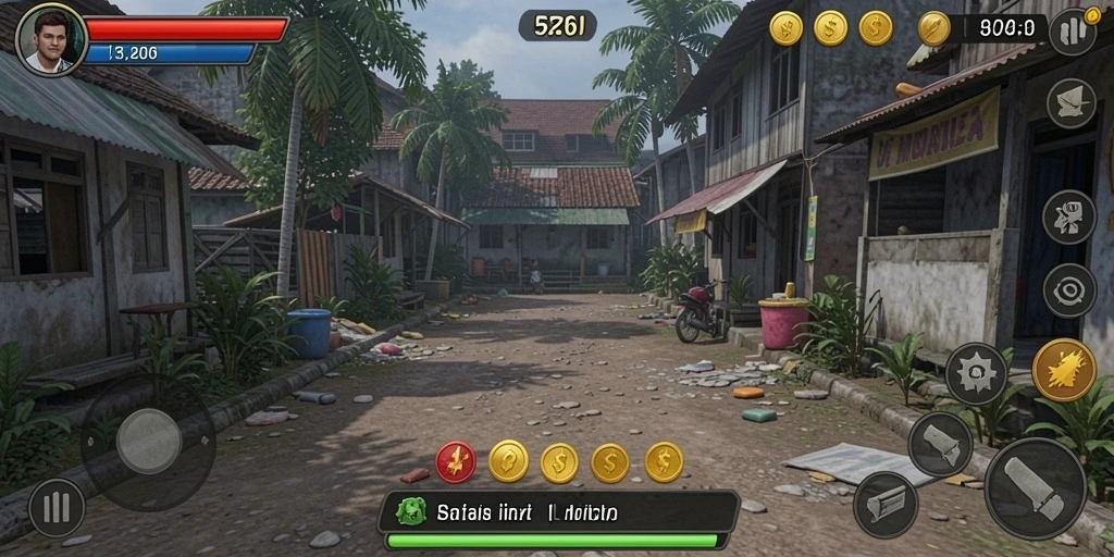 Tantangan level yang menguji ketangkasanmu.